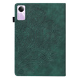 Pouzdro s klopou pro Xiaomi Redmi Pad SE 11", flower, zelené