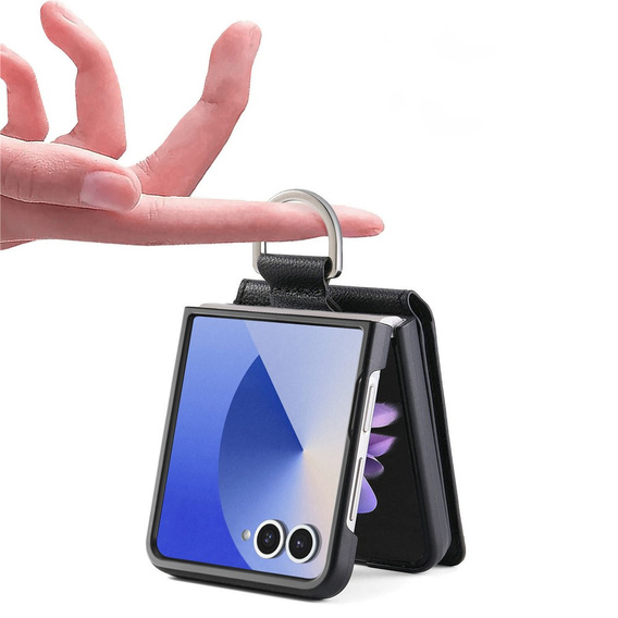 Pouzdro se slotem na kartu a kroužkem pro Samsung Galaxy Z Flip7