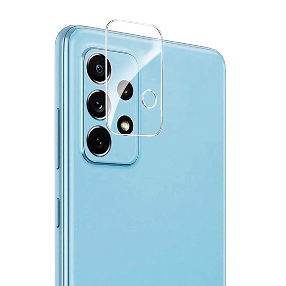 Tvrzené sklo na fotoaparát pro Samsung Galaxy A53 5G, modré