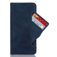 Klopové pouzdro pro Infinix Note 40 Pro Plus, Card Slot, námořnicky modré