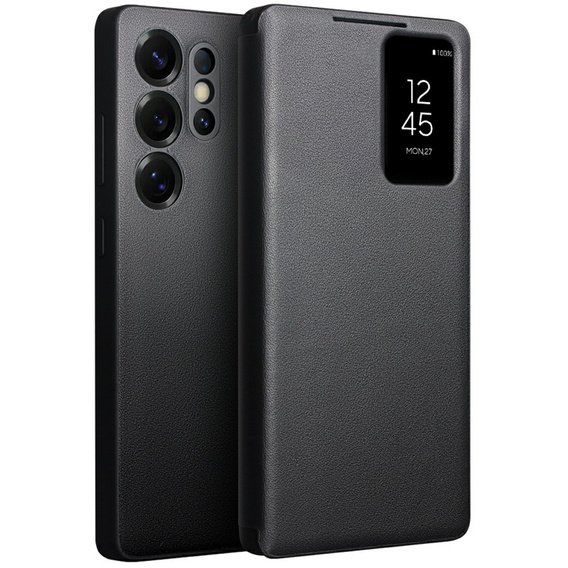 Kožené pouzdro s klopou QIALINO pro Samsung Galaxy S25 Ultra