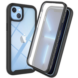 Pouzdro pro iPhone 14, Shockproof, s fólií, černé