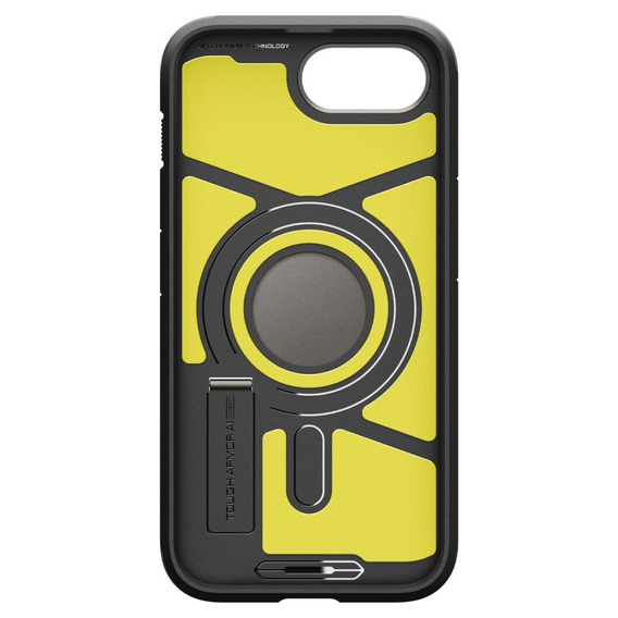 Pouzdro Spigen pro iPhone 16E, Tough Armor Mag MagSafe, šedé + 9H tvrzené sklo