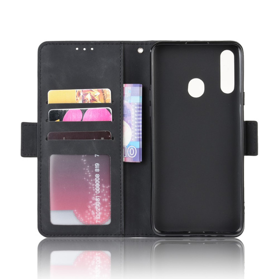 Klopové pouzdro pro Samsung Galaxy A20s, Card Slot, černé