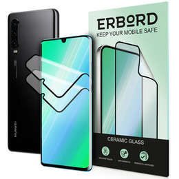 2x keramické hybridní sklo ERBORD pro Huawei P30