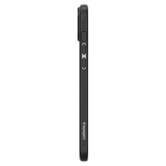 Pouzdro Spigen pro iPhone 15, Liquid Air, černé + 9H tvrzené sklo
