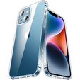 Pouzdro pro iPhone 14 Plus, Premium Armor Slim, průhledné