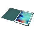 Pouzdro pro iPad 10.2 2021 / 2020 / 2019, Smartcase Hybrid, se slotem na stylus, tmavě zelené
