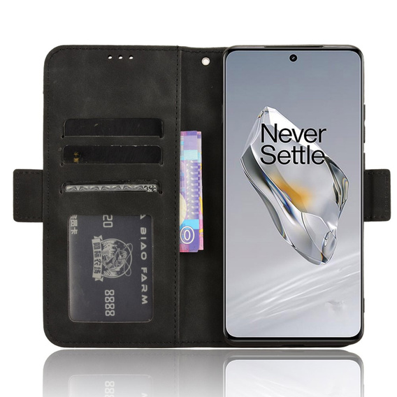 Klopové pouzdro pro OnePlus 12 5G, Card Slot, černé