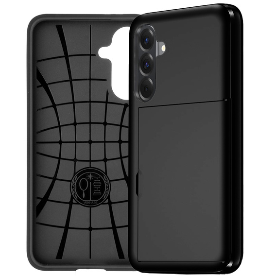 Pouzdro pro Samsung Galaxy A56 5G, Sliding Card Holder, černé