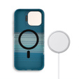 Pouzdro iPhone 16 Pro, Frame Kickstand, pro MagSafe, Moon Blue