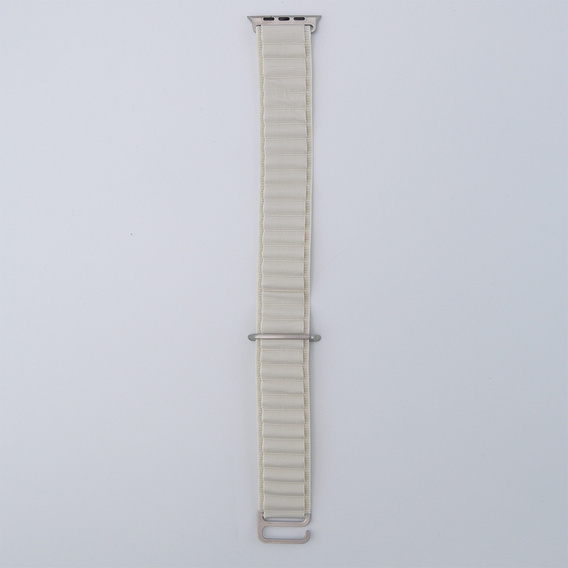 Nylonový řemínek pro Apple Watch 1/2/3/4/5/6/7/8/SE/ULTRA 42/44/45/49 mm, béžový