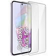 2x tvrzené sklo ERBORD 9H Hard Glass na displeji pro Samsung Galaxy A35 5G
