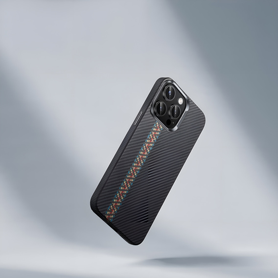 Pouzdro pro iPhone 16 Pro Max, Carbon Fiber MagSafe, černé