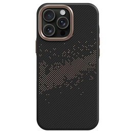 Pouzdro pro iPhone 15 Pro, Milky Way, zlaté