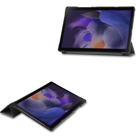 Pouzdro pro Samsung Galaxy Tab A8 10.5 SM-X200 SM-X205, Smartcase, šedé