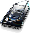 Pouzdro pro iPhone 16E, Magnetic Dual Glass, černé