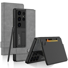 Flipové pouzdro pro Samsung Galaxy S25 Ultra, GKK Card Slot Wallet, černé