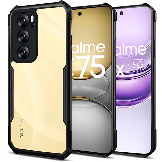 Pouzdro pro Realme 14X / Realme C75, AntiDrop Hybrid, černé
