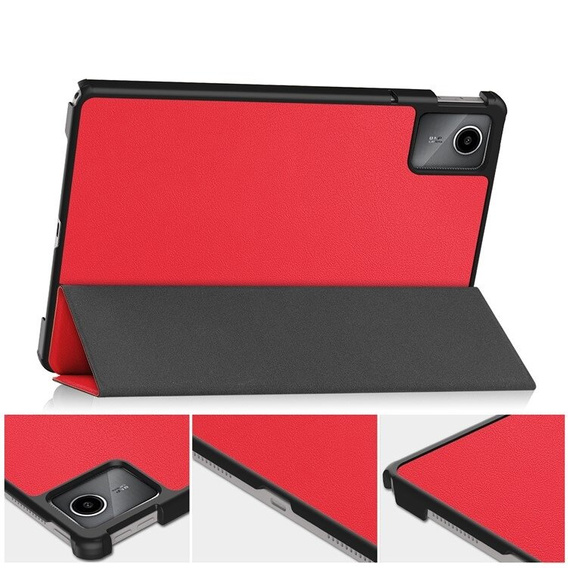 Pouzdro pro Lenovo Tab M11, Smartcase, červené