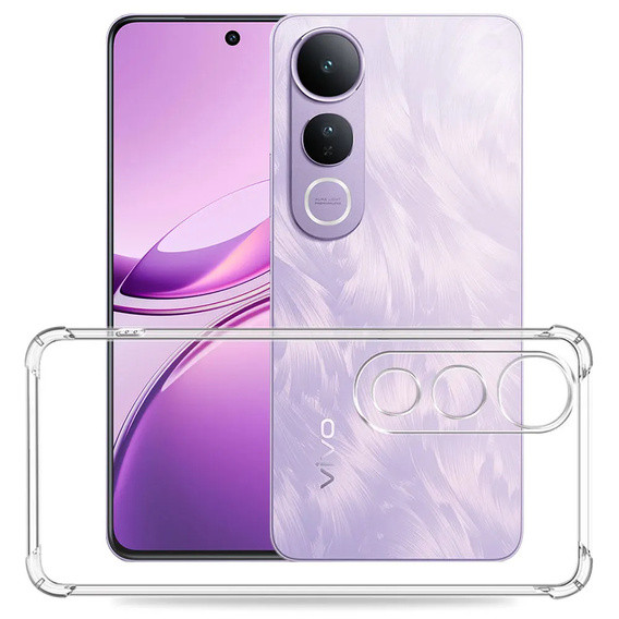 Pouzdro pro Vivo V50 Lite 4G / 5G, Dropproof, průhledné