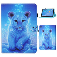 Pouzdro pro Samsung Galaxy Tab A9+ X210 / X215 / X216B, tiger