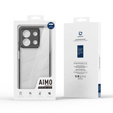 Pouzdro DuxDucis pro Xiaomi Redmi Note 13 5G, Aimo case, transparentní / černé