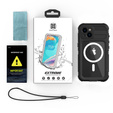 Vodotěsné pouzdro IP68 pro iPhone 14, SHELLBOX MagSafe, černé