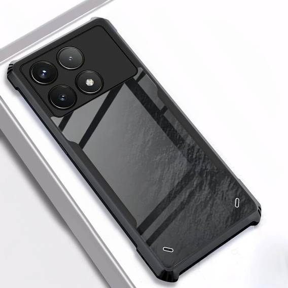 Pouzdro pro Xiaomi Poco F6 Pro, AntiDrop Hybrid, černé