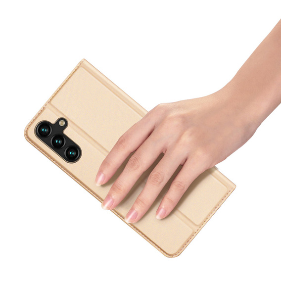 Pouzdro Dux Ducis pro Samsung Galaxy A14 4G/5G, Skinpro, zlaté