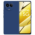 Pouzdro pro Realme 11 5G, Silicone Lite, námořnicky modré