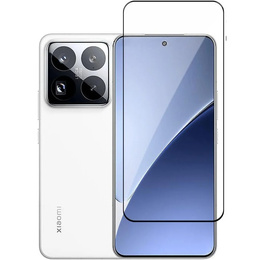 3D tvrzené sklo pro Xiaomi 15, černý rámeček