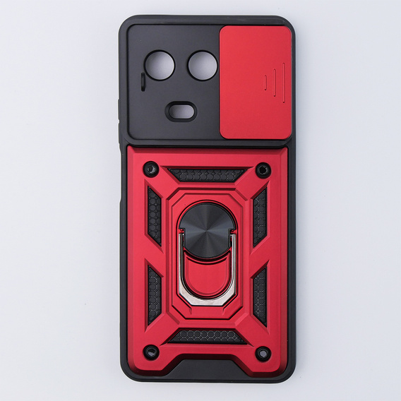 Pouzdro pro Realme 11 5G, CamShield Slide, červené