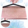 Pouzdro s klopou pro Xiaomi Redmi Pad SE 11", flower, růžové