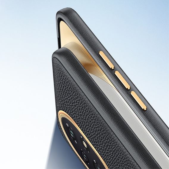 Kožené pouzdro pro Honor 200 Pro 5G, leather hybrid, černé