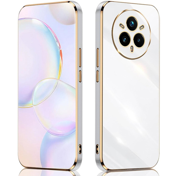 Pouzdro pro Realme 14 Pro 5G, Glamour CamShield, bílé