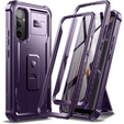 Pancéřové pouzdro pro Samsung Galaxy A54 5G, Dexnor Full Body (Two Frames), fialové