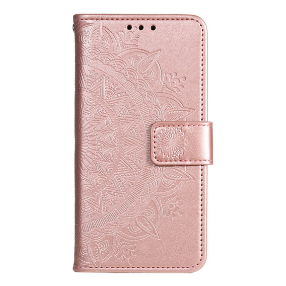 Klopové pouzdro pro Xiaomi Redmi A3, Mandala, růžové