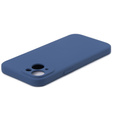 Pouzdro pro iPhone 15 Plus, Silicone Lite, námořnicky modré