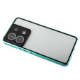 Pouzdro pro Xiaomi Redmi Note 13 Pro 5G, Magnetic Dual Glass, zelené