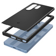 Pouzdro Spigen pro Samsung Galaxy S25 Ultra, Thin Fit Mag, černé + 9H tvrzené sklo
