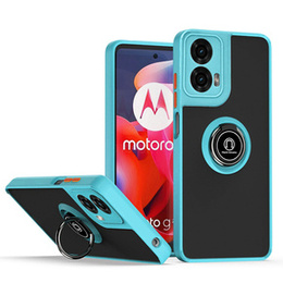 Pouzdro pro Motorola Moto G24 / G24 Power / G04, Frosted Ring, modré