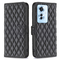 Klopové pouzdro pro Oppo Reno 11F 5G, Wallet, BINFEN COLOR, černé