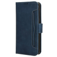 Klopové pouzdro pro Samsung Galaxy A55 5G, Card Slot, modré
