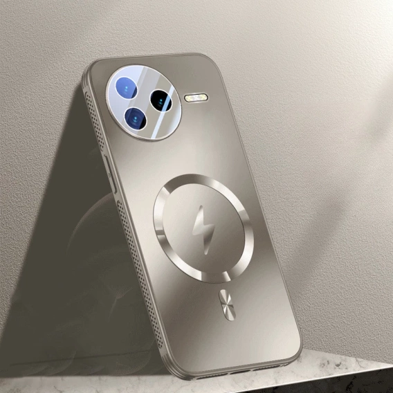 Pouzdro pro Xiaomi Poco F7 Ultra, MagSafe, stříbrné,