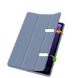 Pouzdro pro Samsung Galaxy Tab S10 Lite / S10 FE / S9 FE, Smartcase s prostorem pro stylus, fialové