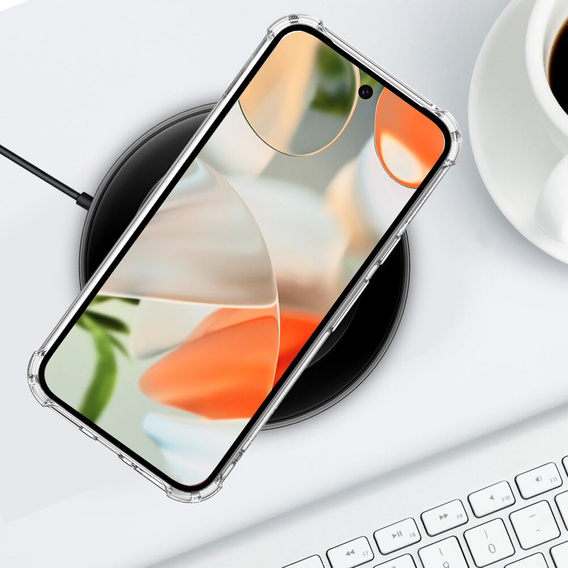 Pouzdro pro Google Pixel 9 / 9 Pro, Dropproof MagSafe, průhledné