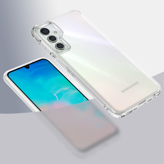 Pouzdro pro Samsung Galaxy M34, Fusion Hybrid, průhledné