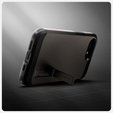 Pouzdro Spigen pro iPhone 16E, Tough Armor Mag MagSafe, šedé + 9H tvrzené sklo