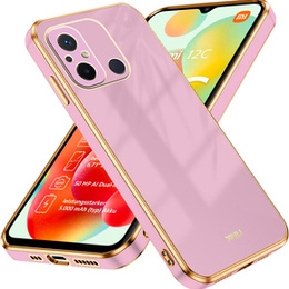 Pouzdro pro Xiaomi Redmi 12C, Glamour CamShield, fialové